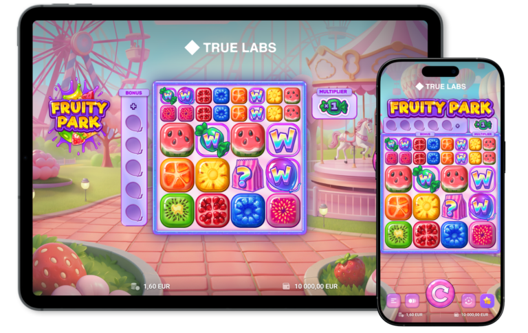 Fruity Park slot gameplay screenshot