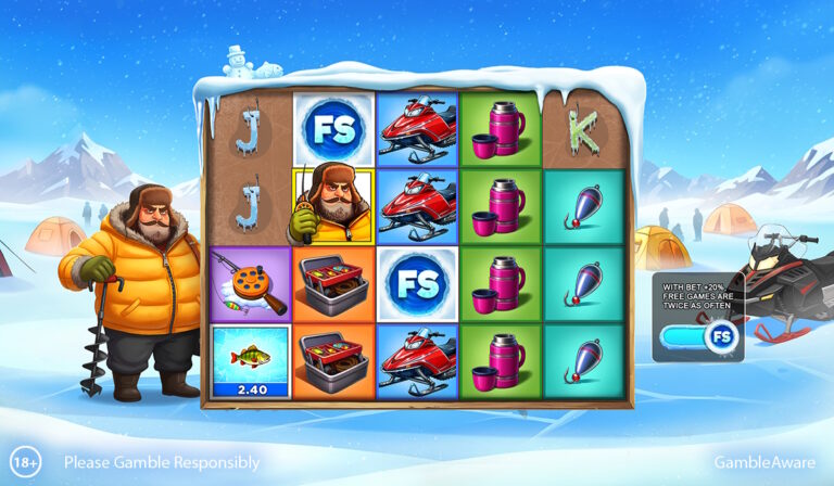 Ice Bass slot gameplay screenshot