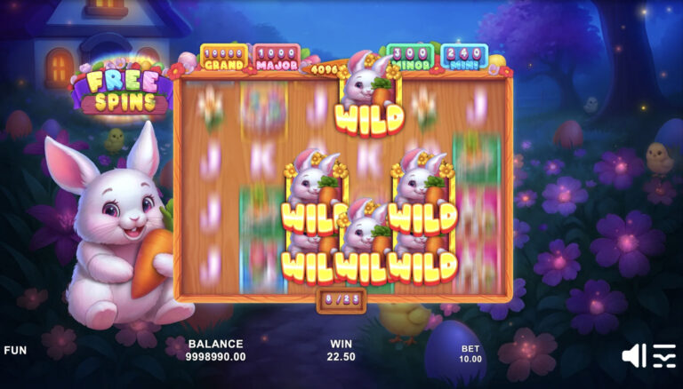 Easter Bunny Treasures Online Video Slot