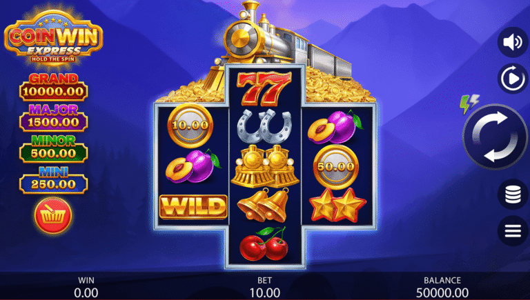 Coin Win Express Online Video Slot gameplay screenshot