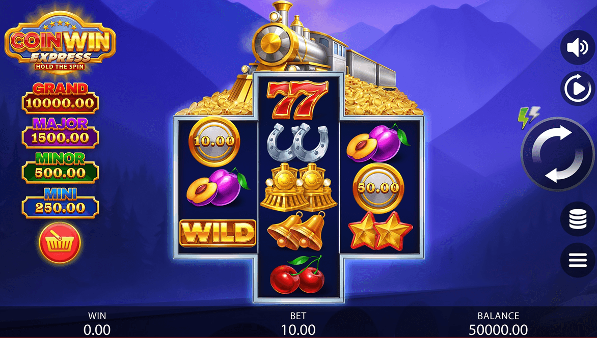 Coin Win Express Online Video Slot gameplay screenshot