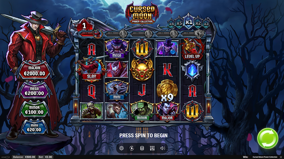 Cursed Moon Power Collection Online Video Slot