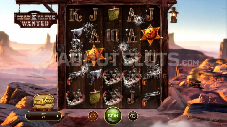 Dead or Alive 3 Wanted Online Video Slot