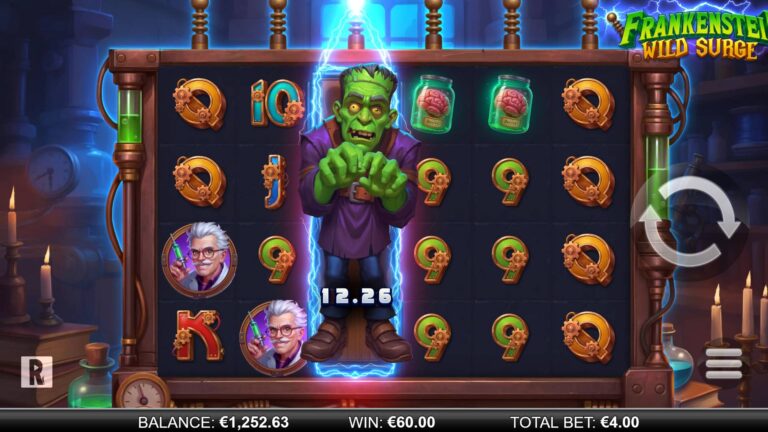 Frankenstein Wild Surge Online Video Slot