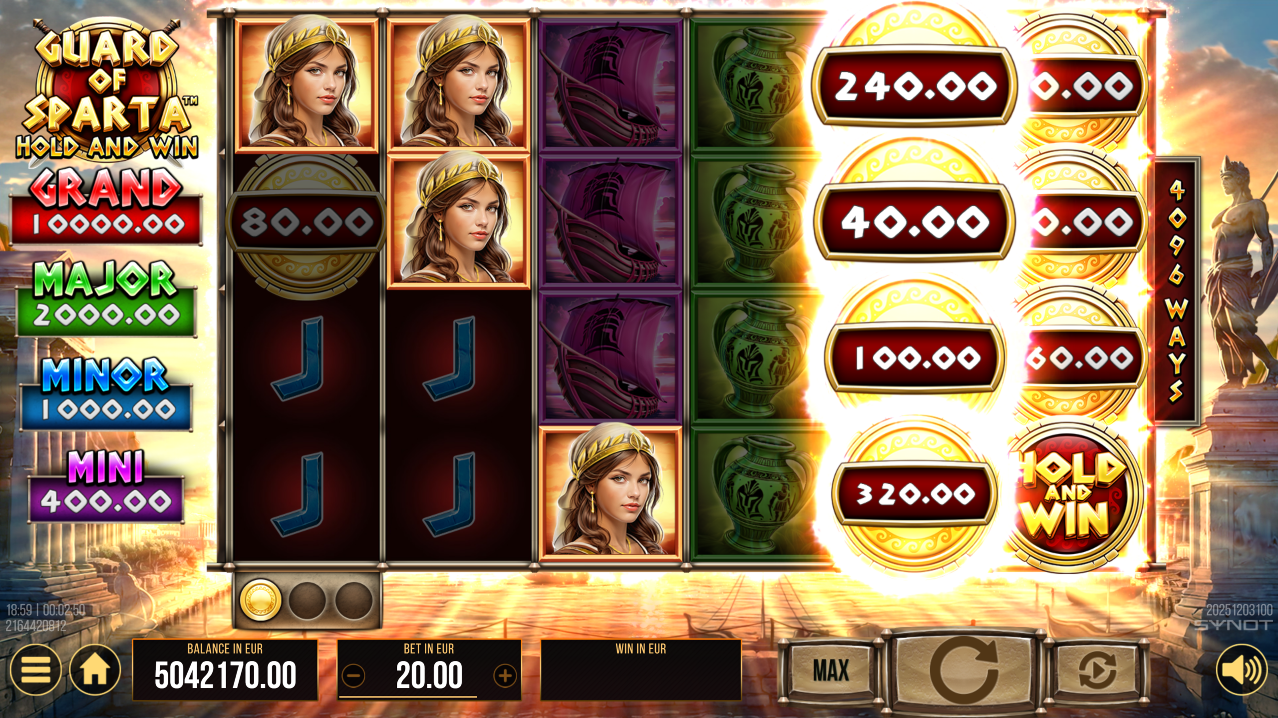 Guard of Sparta Online Video Slot