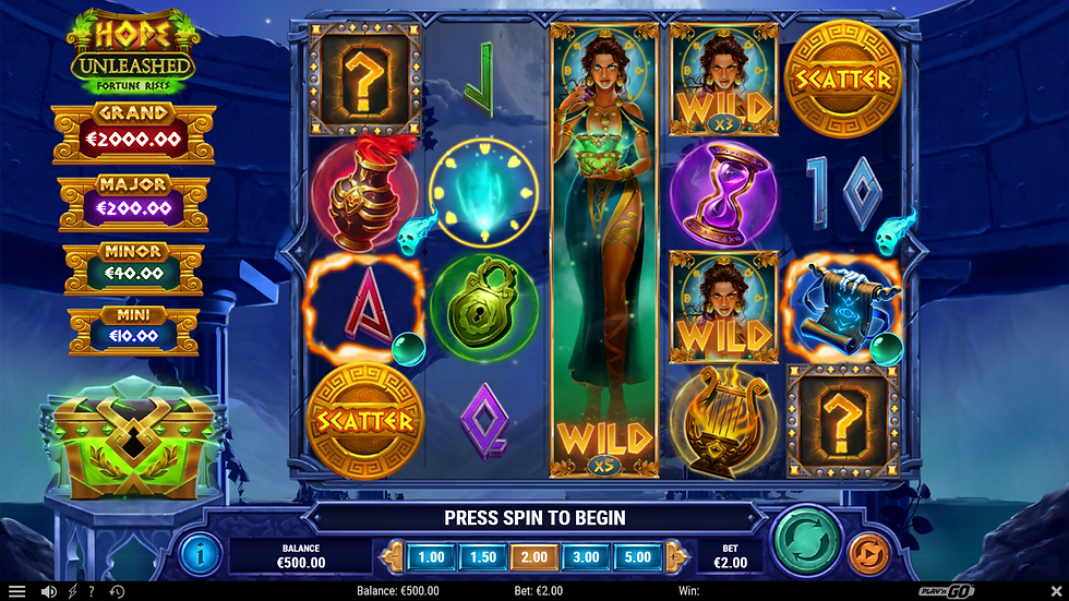 Hope Unleashed Fortune Rises Online Video Slot
