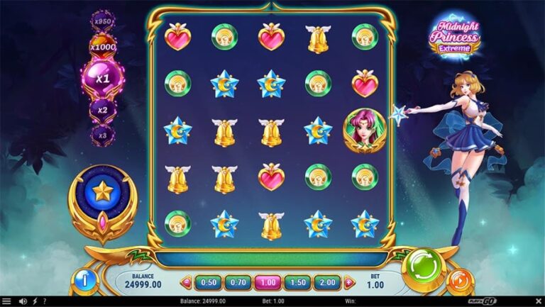 Midnight Princess Extreme slot screenshot