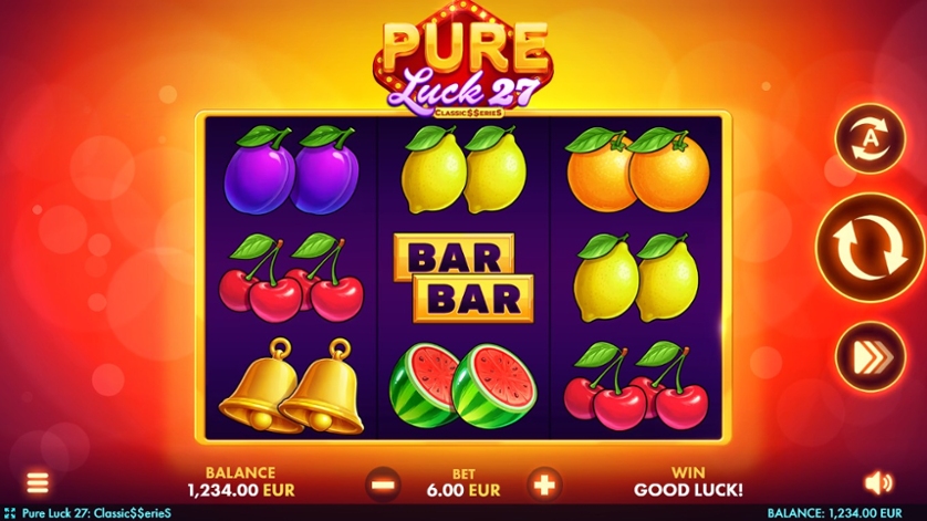 Pure Luck 27 - Classic Series Online Video Slot
