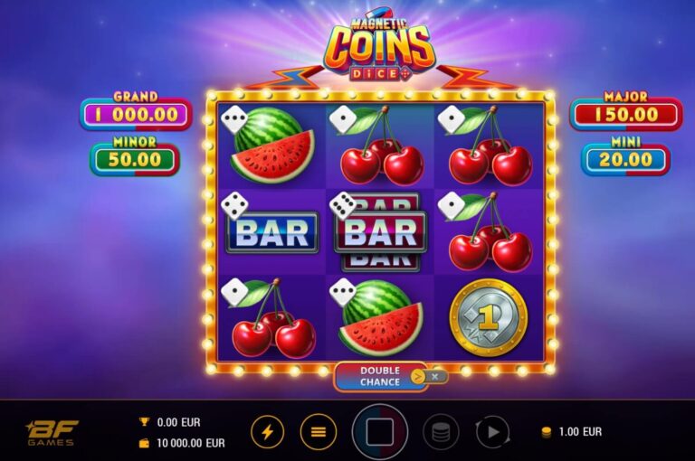 Dice slot screenshot
