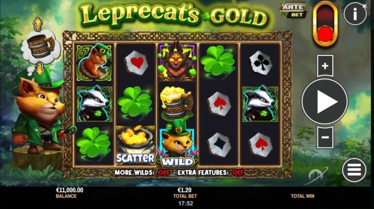 Leprecat's Gold Online Video Slot