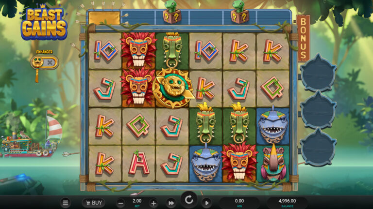 Beast Gains Online Video Slot