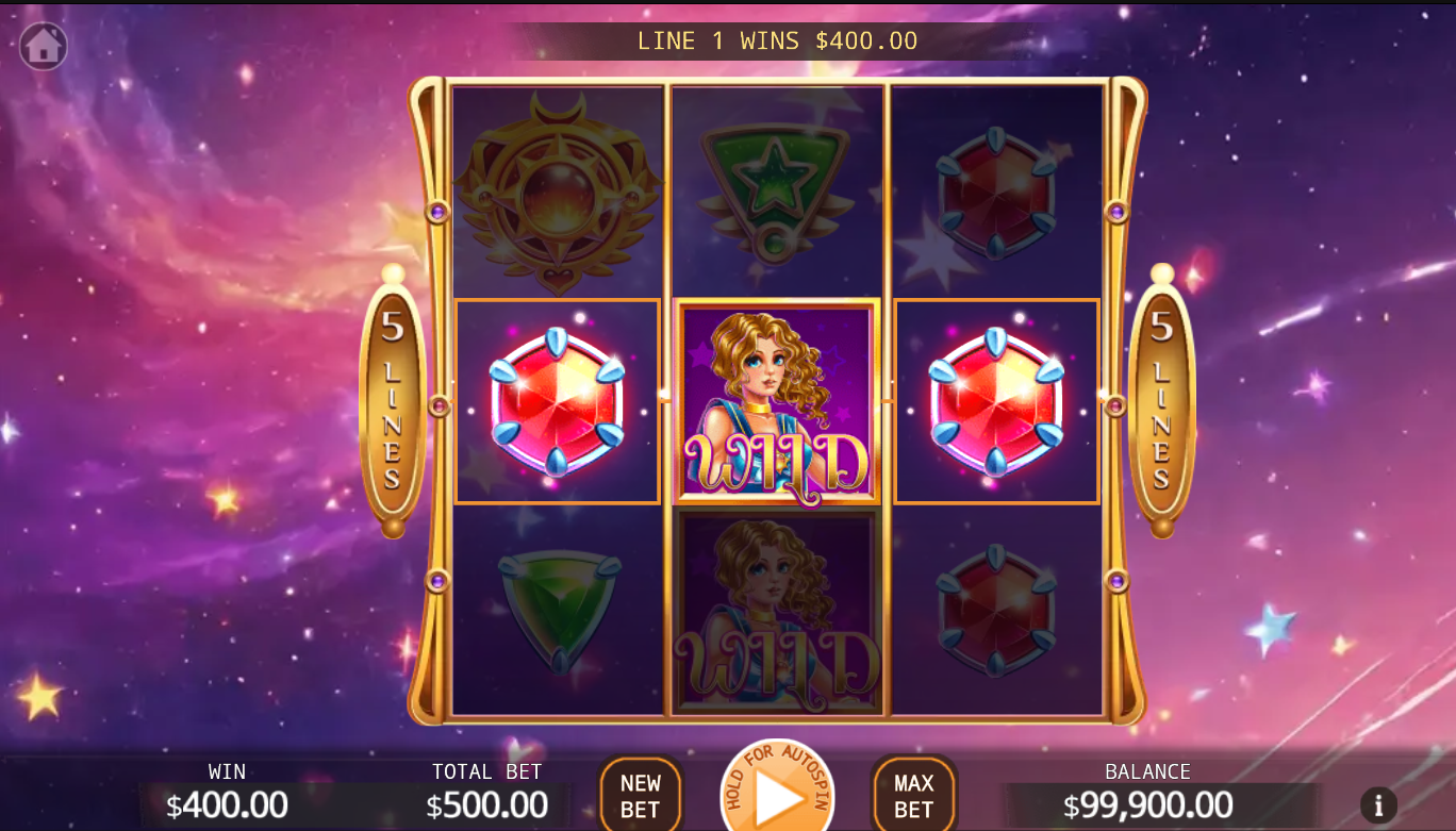 Shining Wilds Online Video Slot screenshot
