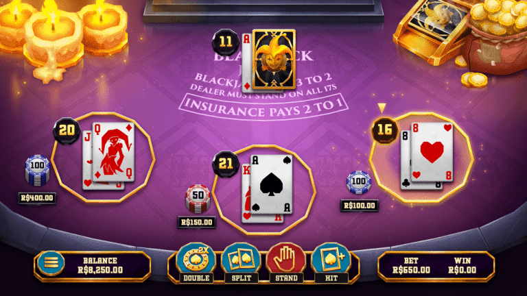 Blackjack Joker Online Video Slot