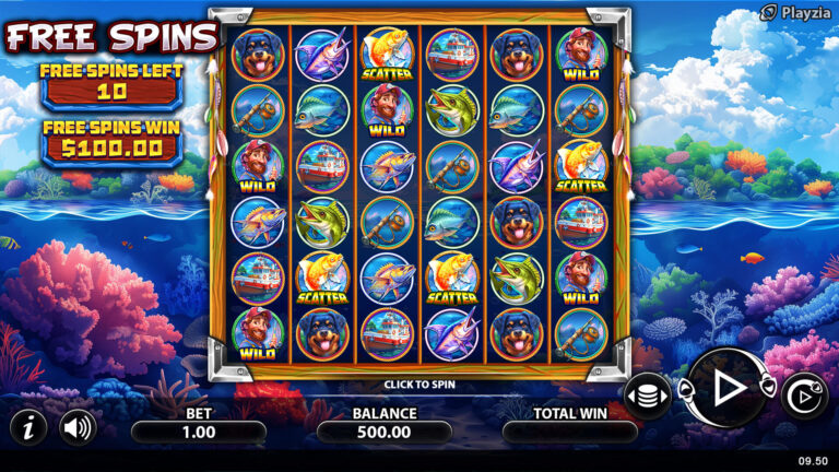 The Great Fishing Adventure Bonanza Online Video Slot