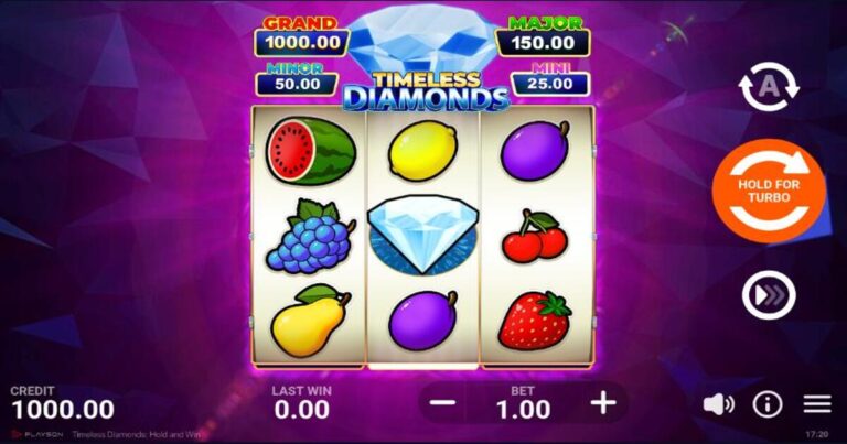 Timeless Diamonds Online Video Slot
