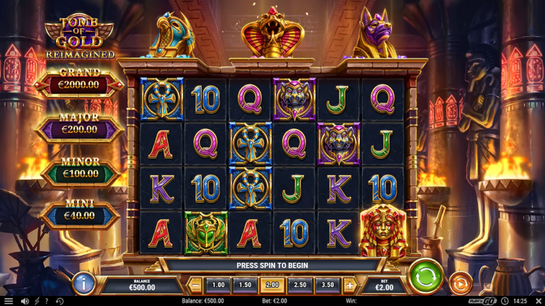Tomb of Gold Reimagined Online Video Slot