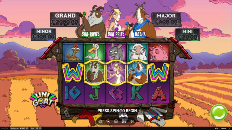 Unigoat slot screenshot