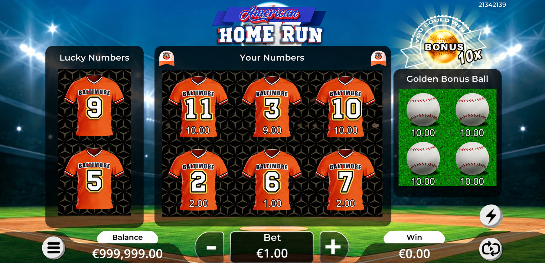 American Home Run Scratch gameplay screenshot