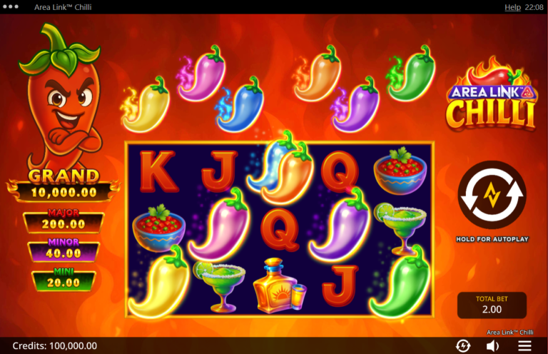 Area Link Chilli slot screenshot