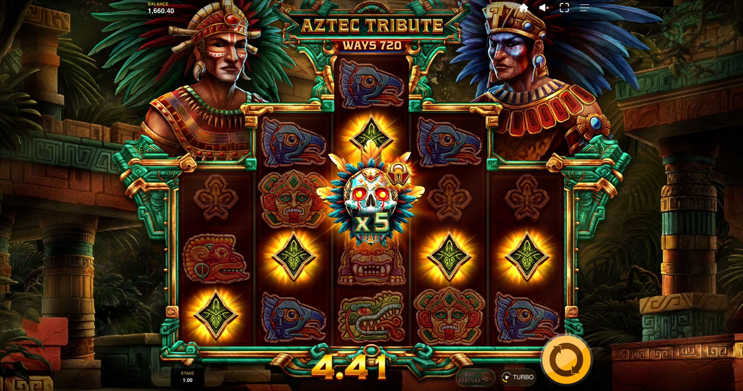 Aztec Tribute Online Video Slot