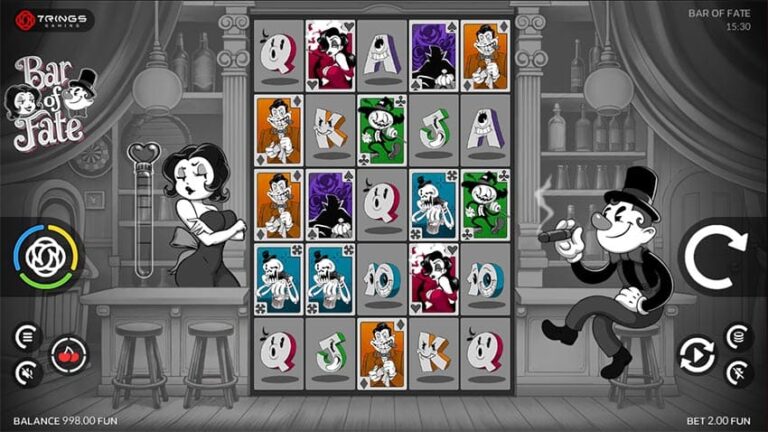 Bar of Fate slot gameplay screenshot