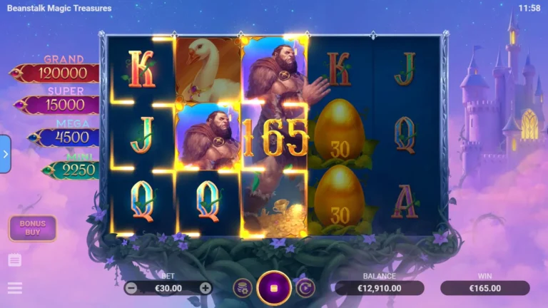 Beanstalk Magic Treasures Online Video Slot