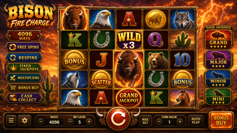 Bison Fire Charge slot screenshot