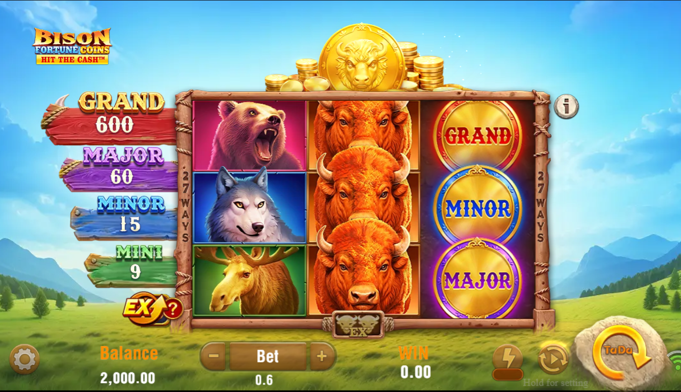 Bison Fortune Coins Online Video Slot