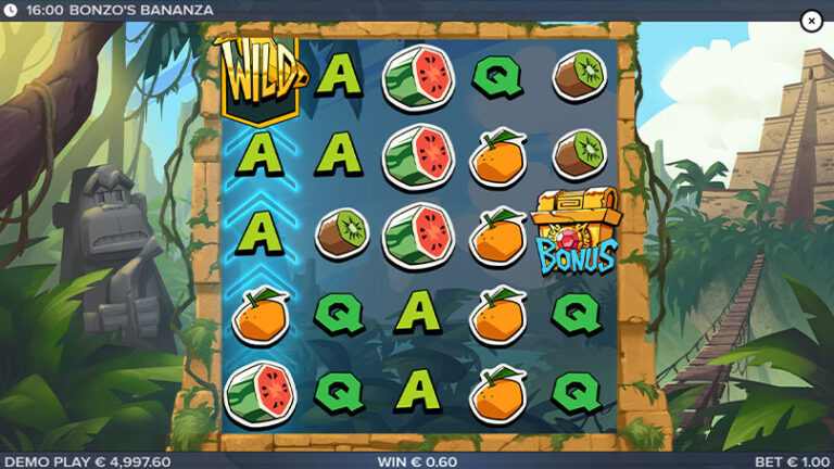 Bonzo's Bananza Online Video Slot