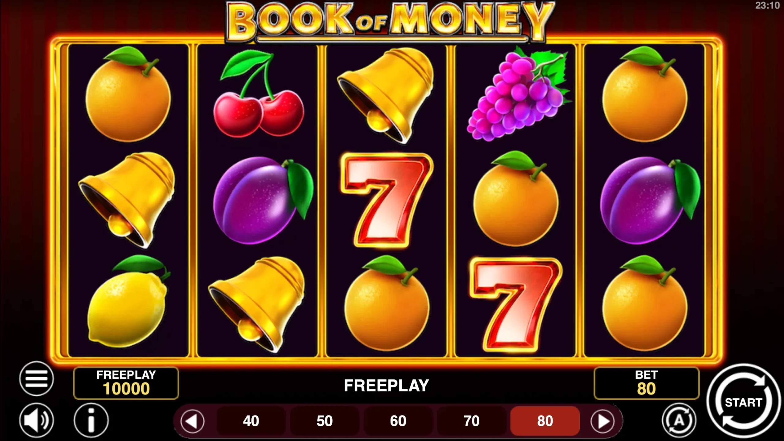 Book of Money Online Video Slot gameplay screenshot