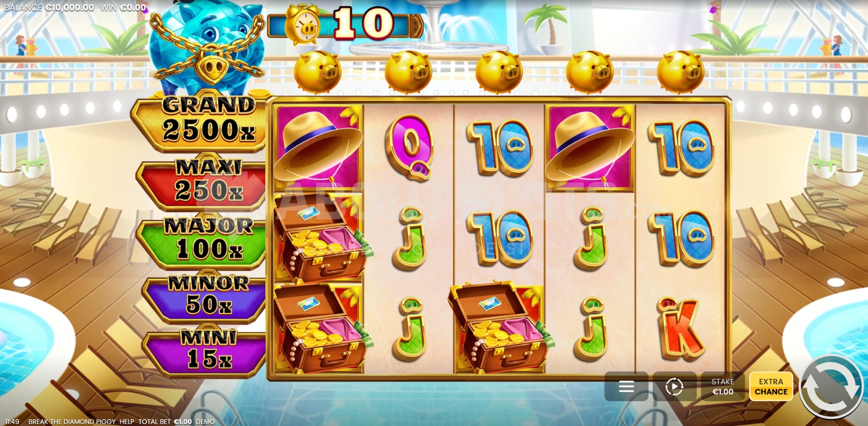 Break the Diamond Piggy Online Video Slot
