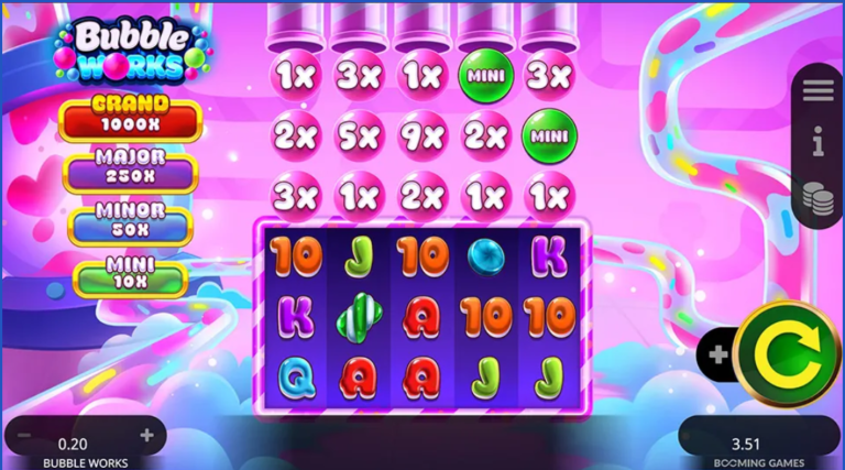 Bubble Works slot screenshot