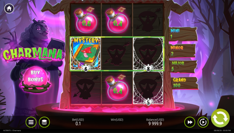 Charmana Online Video Slot