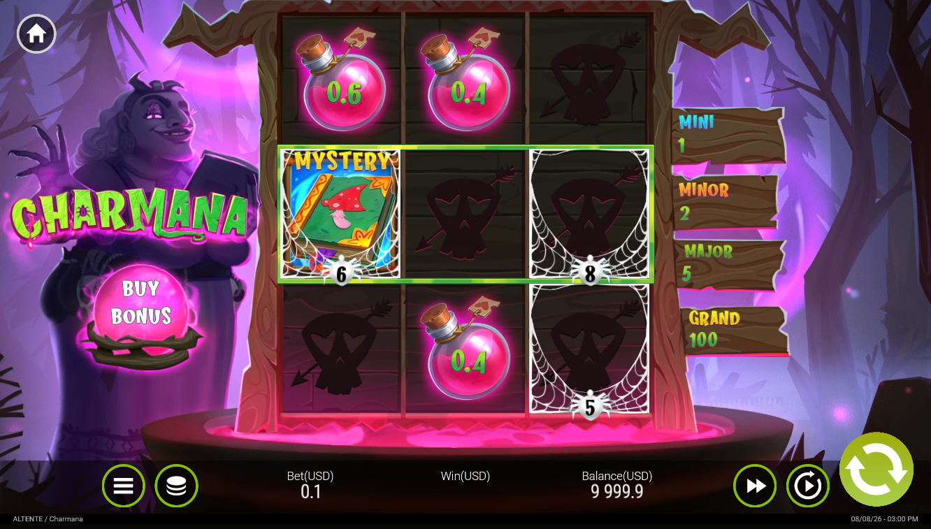 Charmana Online Video Slot
