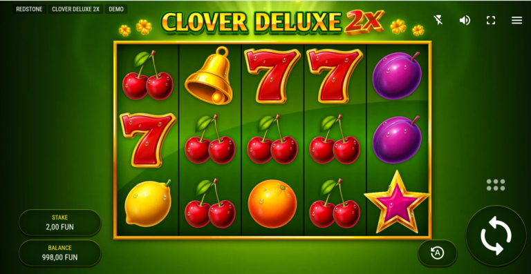 Clover Deluxe 2x Online Video Slot