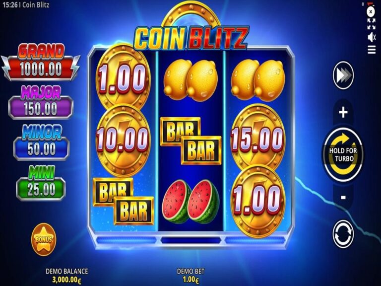 Coin Blitz slot gameplay screenshot
