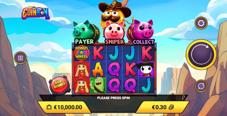 Coinboy Amigo Gaming slot gameplay screenshot