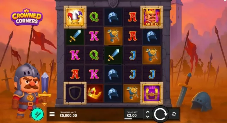 Crowned Corners Online Video Slot