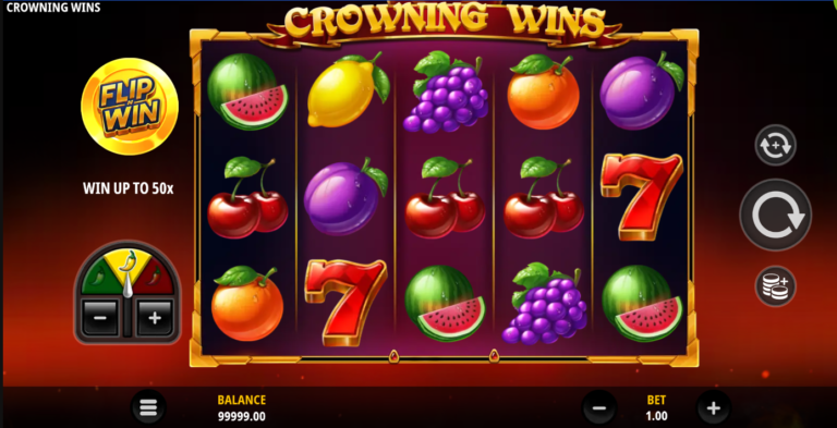 Crowning Wins slot screenshot