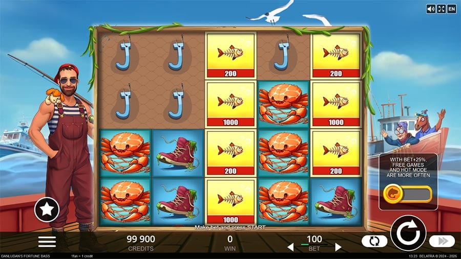 DanLudan's Fortune Bass Online Video Slot