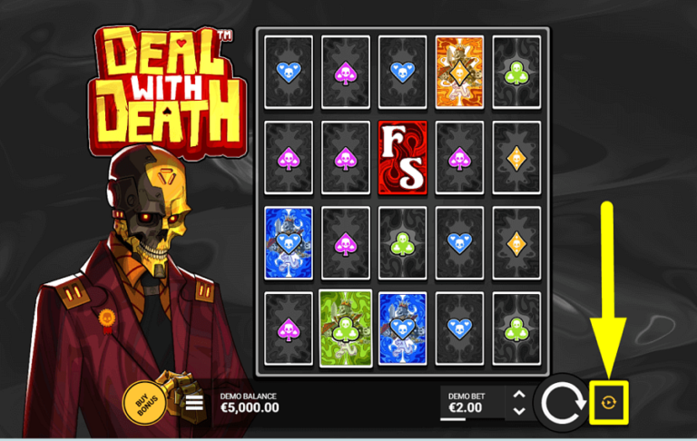 Deal with Death slot gameplay screenshot