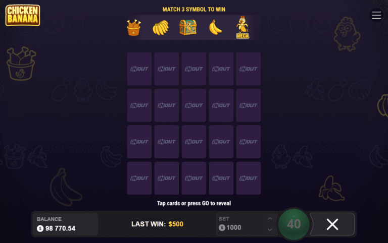 Chicken Banana slot screenshot