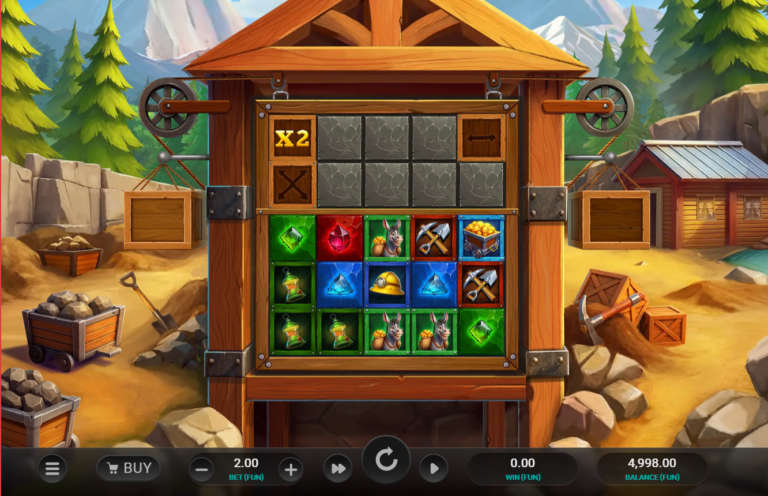Diggers Dough slot gameplay screenshot