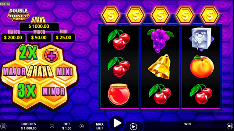 Double Honey Money slot gameplay screenshot