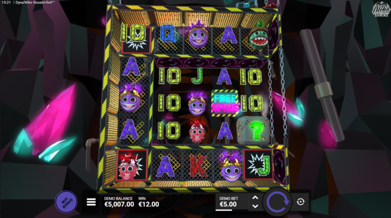 Dyna’Mike BoosterBelt slot screenshot