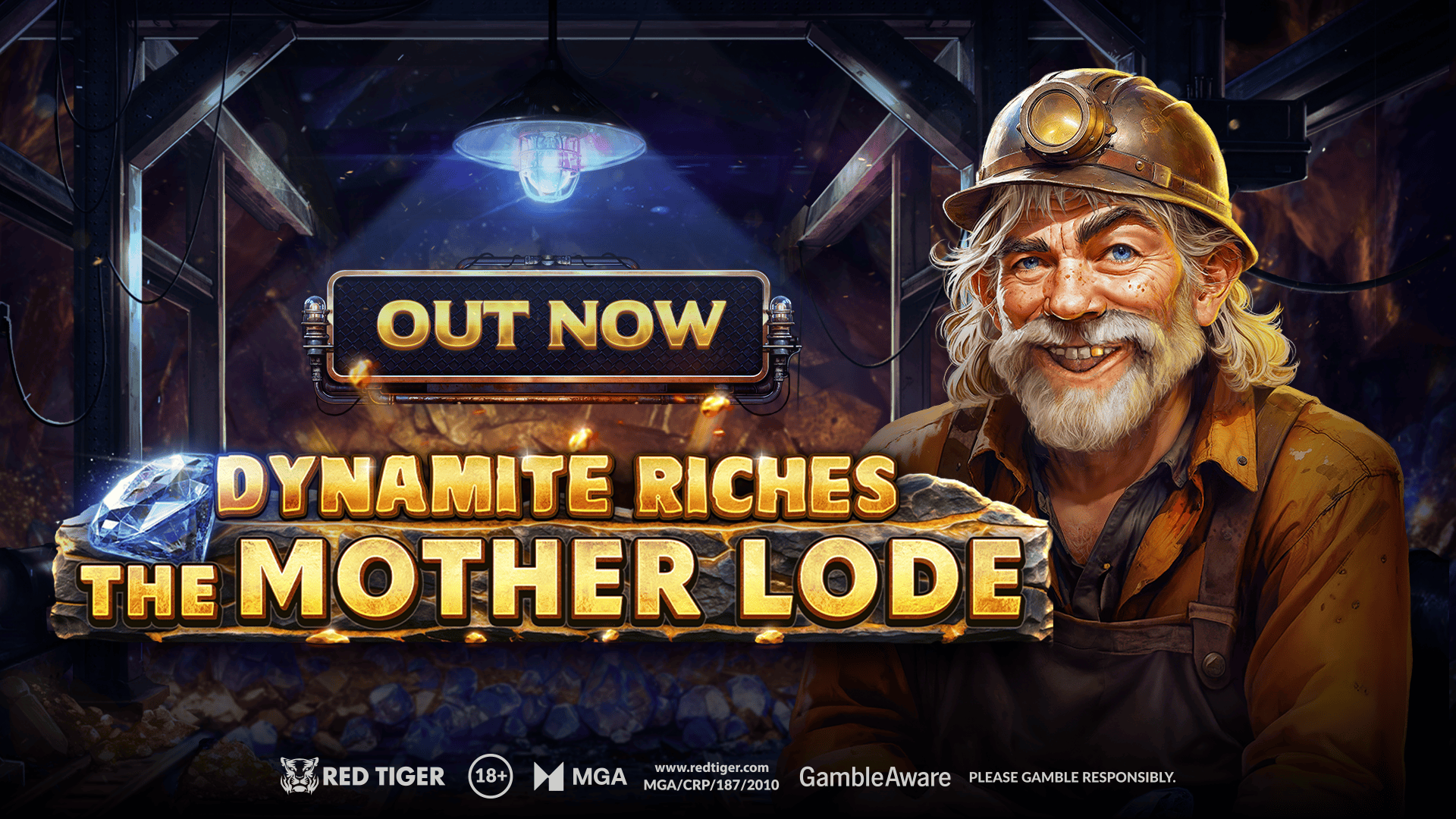 Dynamite Riches The Mother Lode Online Video Slot gameplay screenshot