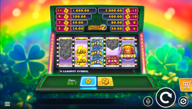 Finnegan's Treasure 2 Online Video Slot
