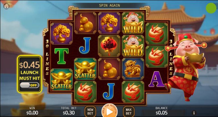 Fortune Pig VIP Online Video Slot gameplay screenshot