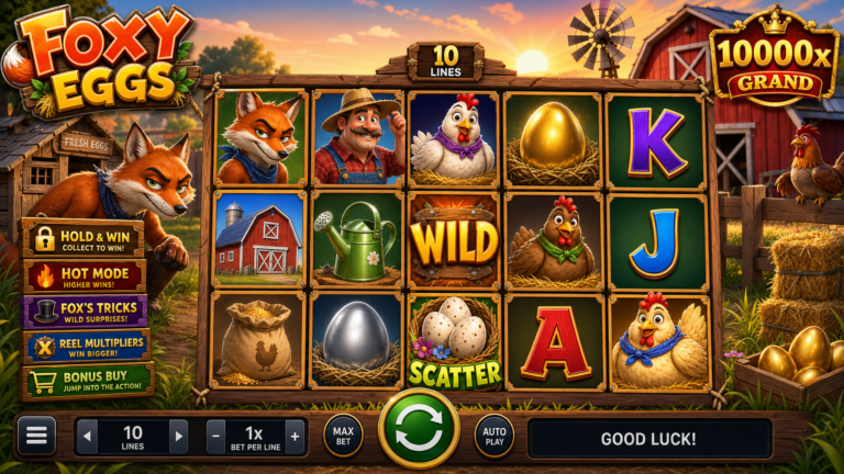 Foxy Eggs slot screenshot