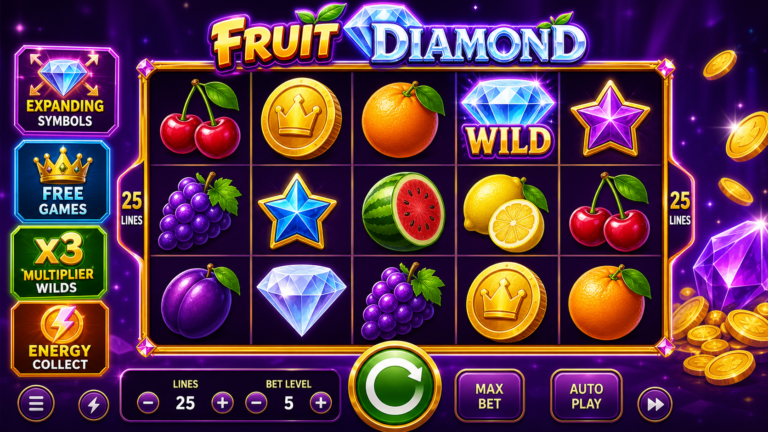 Fruit Diamond Online Video Slot